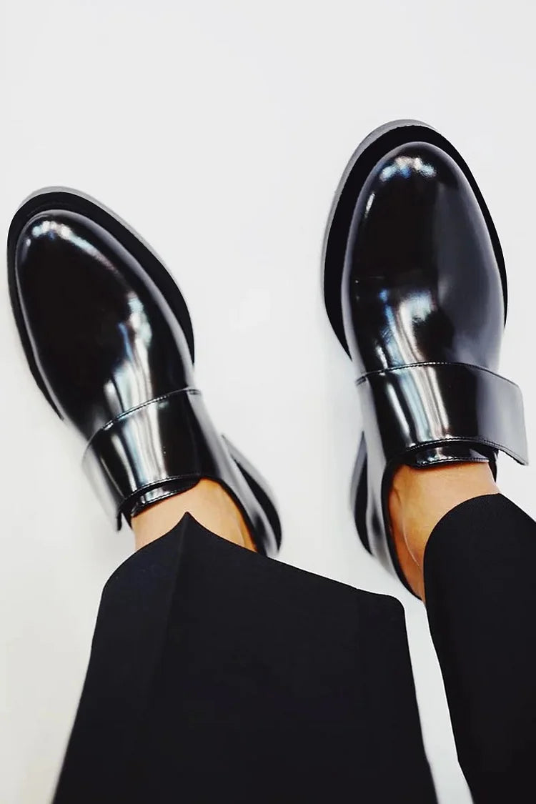 VIVIANA | Eleganckie Mokasyny z Paseczkiem