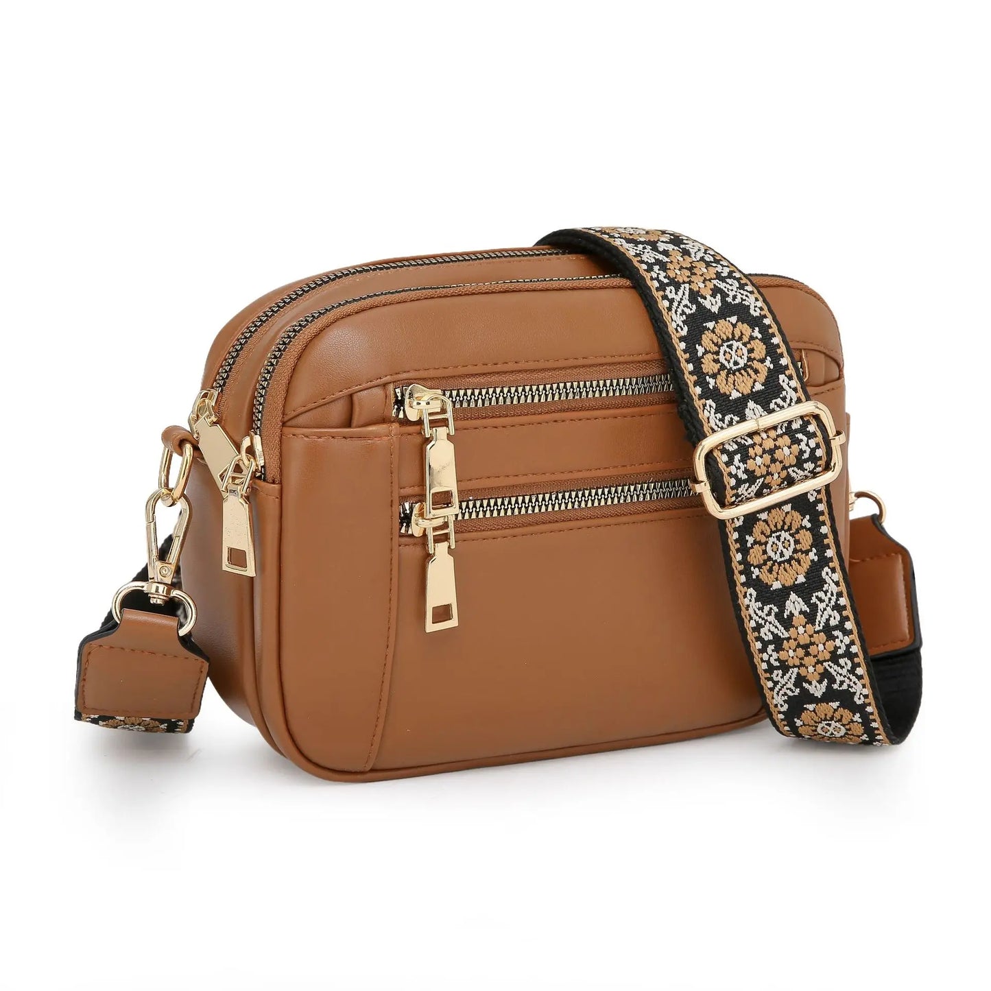 nola™ – Stylowa torba crossover z szerokimi paskami