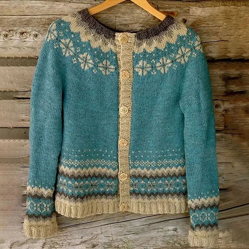 Allaira™ | Poncho Islandzki Ponadczasowy