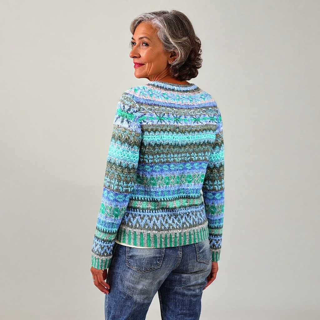 Audrey™ | Poncho islandzkie ponadczasowe