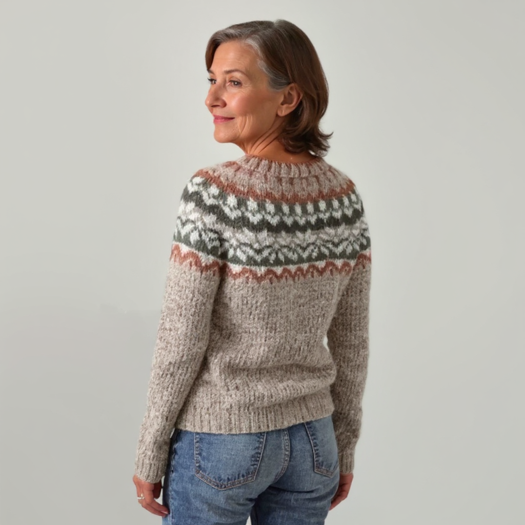Olivia™ | Poncho islandzkie ponadczasowe