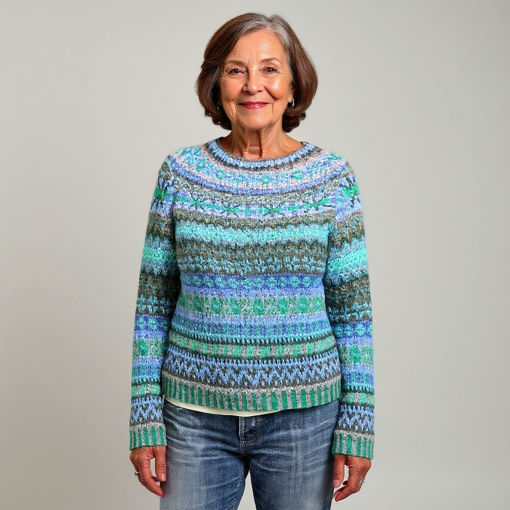 Audrey™ | Poncho islandzkie ponadczasowe