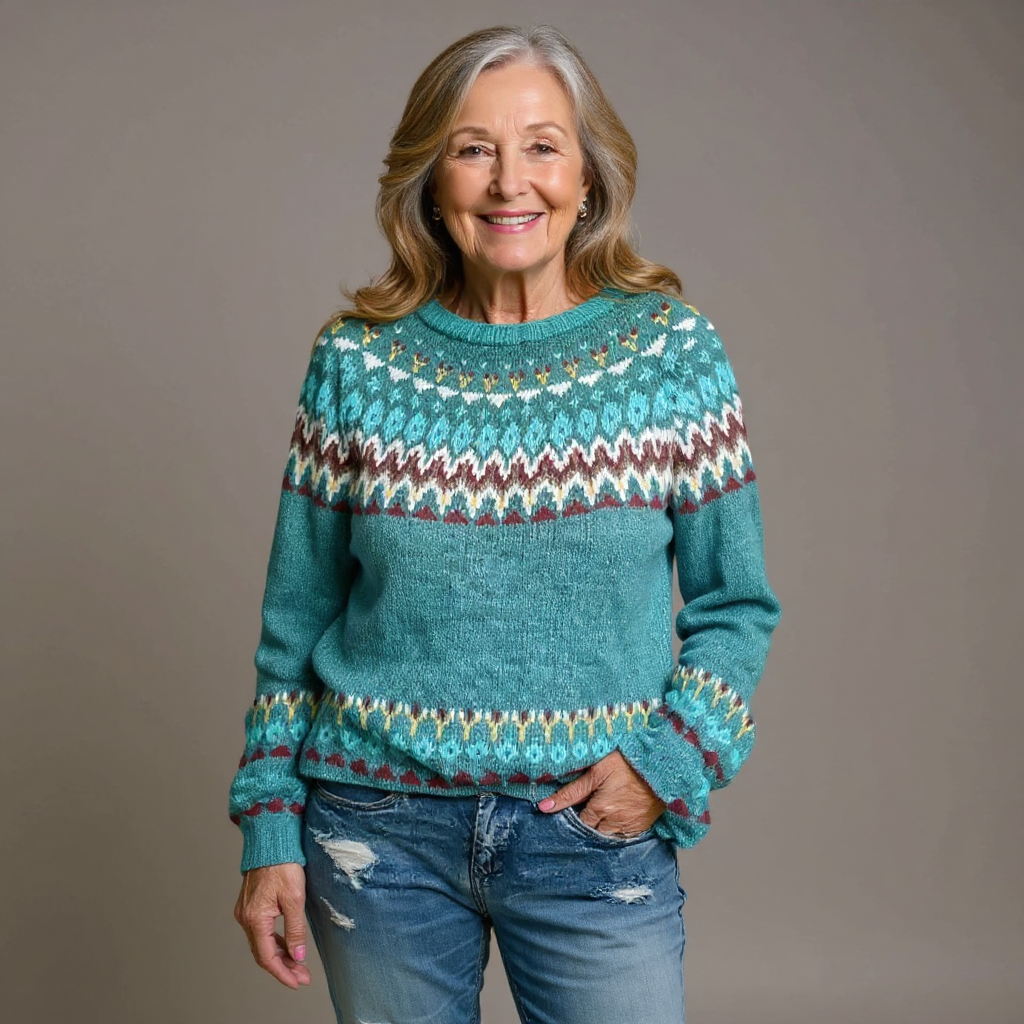 Sofia™ | Poncho islandzkie ponadczasowe