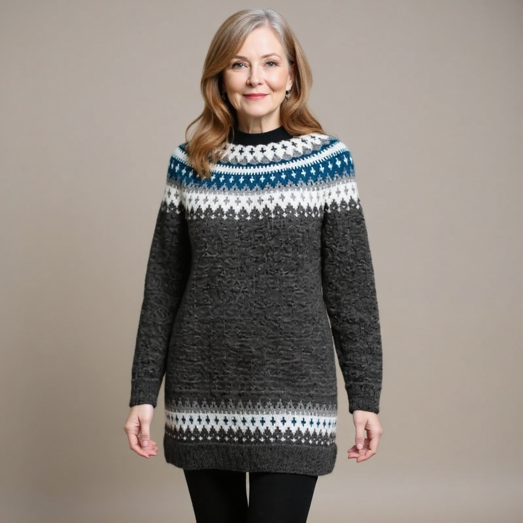 Althea™ | Poncho Islandzkie Ponadczasowe