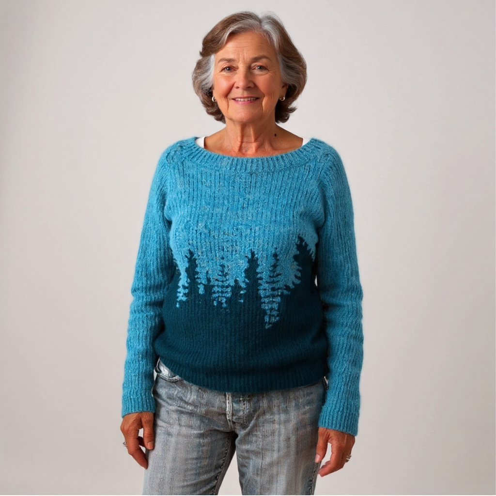 Natalie™ | Poncho Islandzki Ponadczasowy