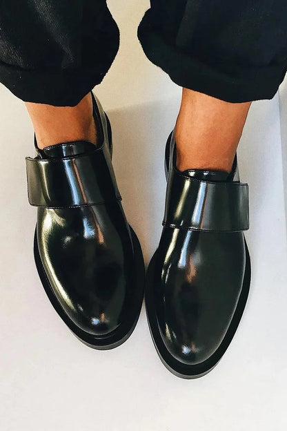 VIVIANA | Eleganckie Mokasyny z Paseczkiem