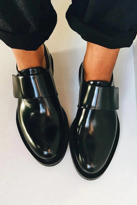 VIVIANA | Eleganckie Mokasyny z Paseczkiem