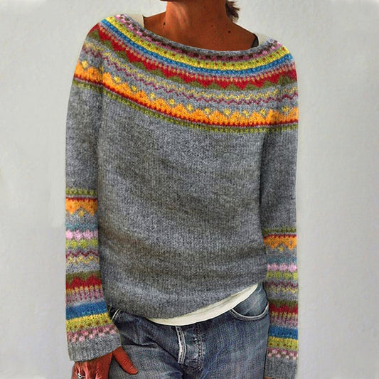 Ivy™ | Poncho islandzki ponadczasowy
