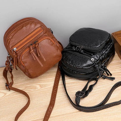 Ella™ - Elegancka Skórzana Torebka na Ramię