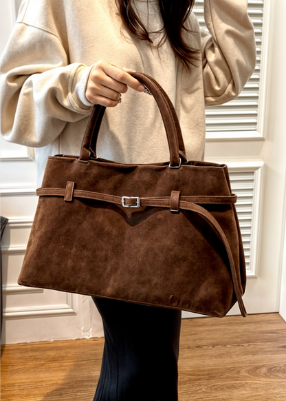 Torba Suede BB Celeste