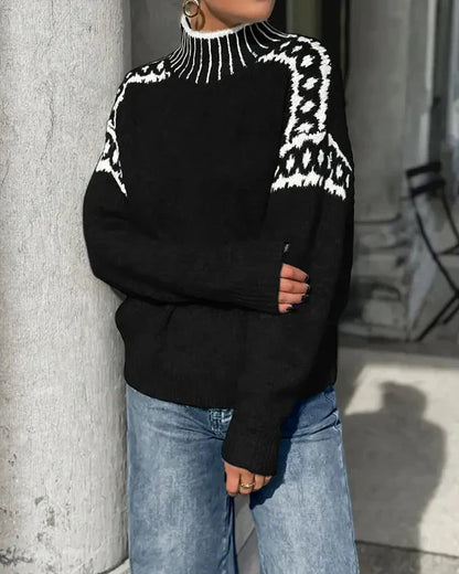 LIV™ | ELEGANCKI SWETER Z DZIANINY