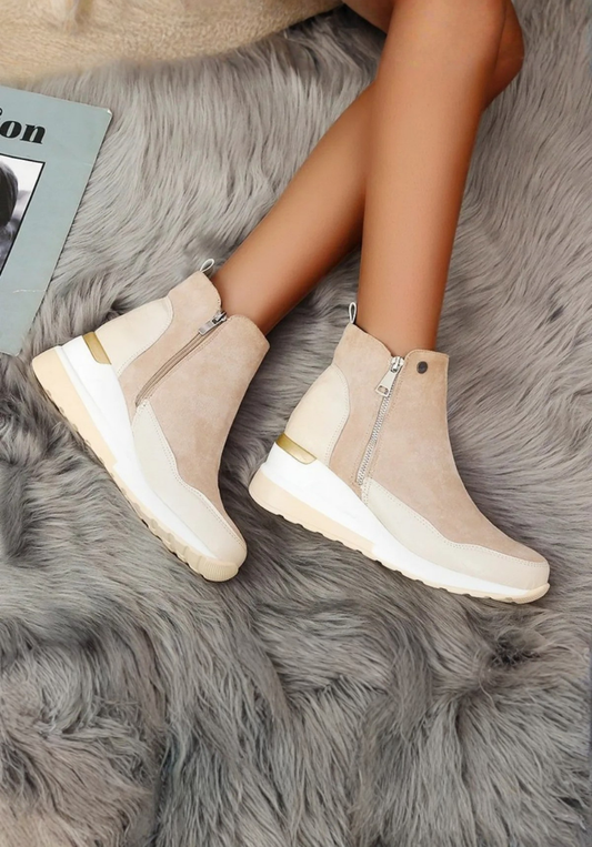 Nuvea™ CozyLift – Ciepłe Eleganckie Botki Zimowe