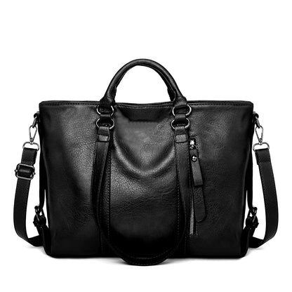 Signe™ | Elegancka Duża Torba Skórzana na Ramię