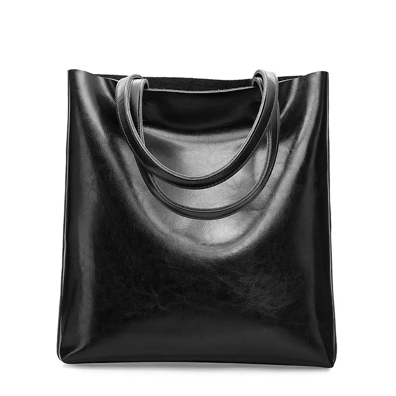 Klasyczna torba tote o skórzanym wyglądzie Diana™