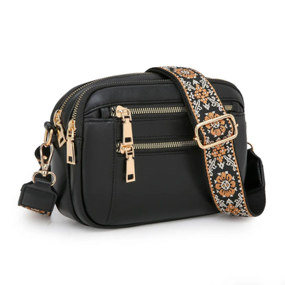 nola™ – Stylowa torba crossover z szerokimi paskami