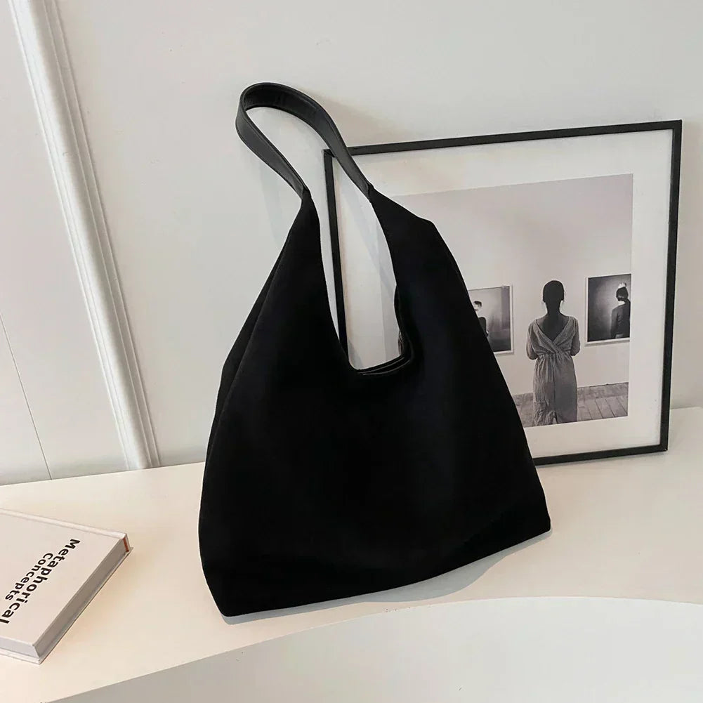 freja™ – Elegancka, miękka torebka na ramię w stylu zamszowym