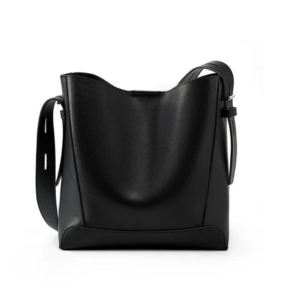 tine™ – Elegancka torebka na ramię w piaskowym odcieniu z uchwytem w formie paska