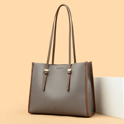 Elegancka torba na co dzień o skórzanym wyglądzie