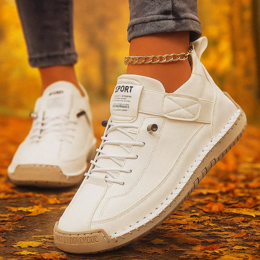 Mia™ | Ortopedyczne Komfortowe Sneakersy Białe