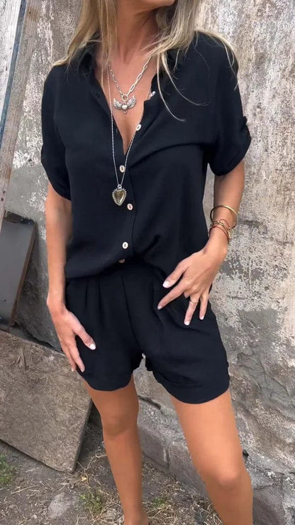 Stefanie™｜Linen i bawełnowy zestaw letni