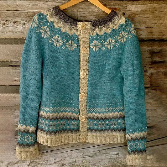 Allaira™ | Poncho Islandzki Ponadczasowy