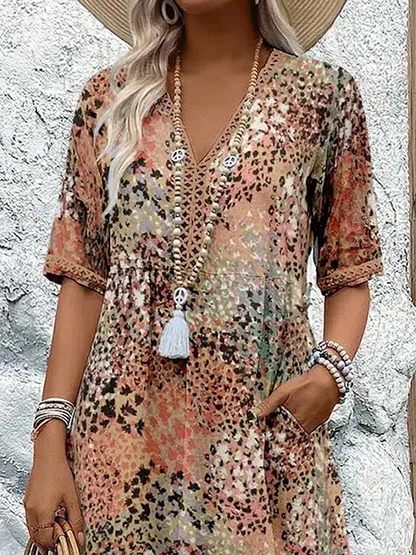 Elegancka Midi Sukienka