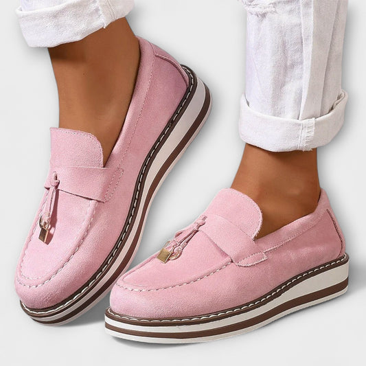 Halo – Casual Loafers z Okrągłym Nosem