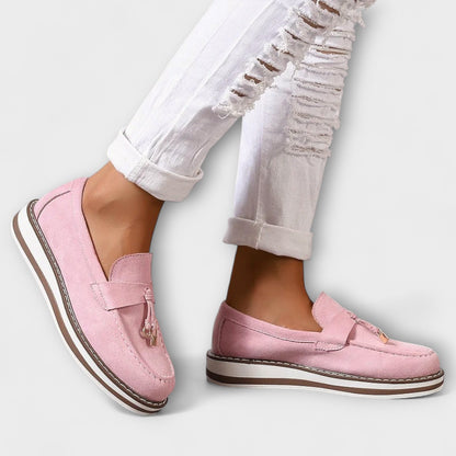 Halo – Casual Loafers z Okrągłym Nosem