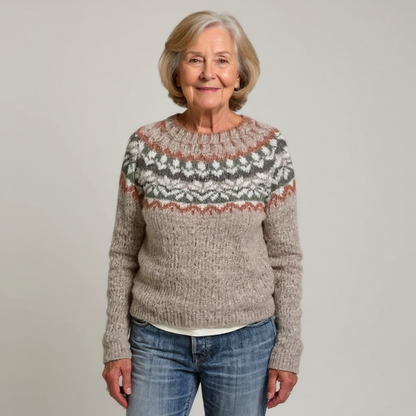 Olivia™ | Poncho islandzkie ponadczasowe