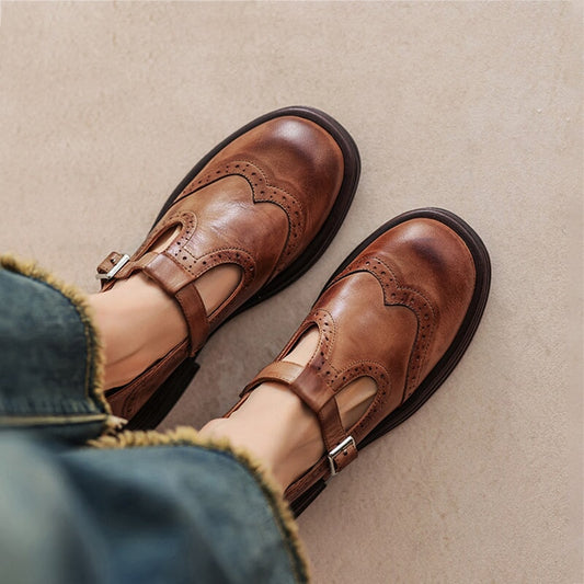 Verda - Eleganckie Skórzane Buty