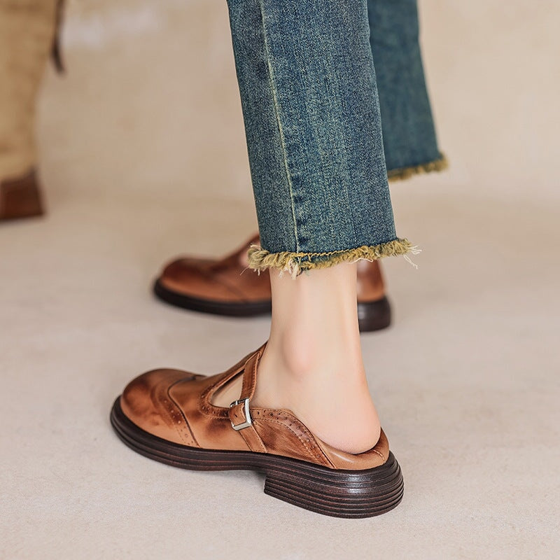 Verda - Eleganckie Skórzane Buty