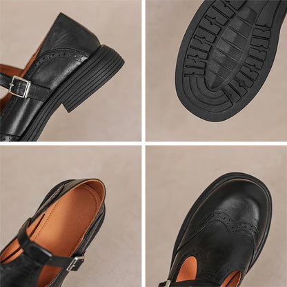Verda - Eleganckie Skórzane Buty