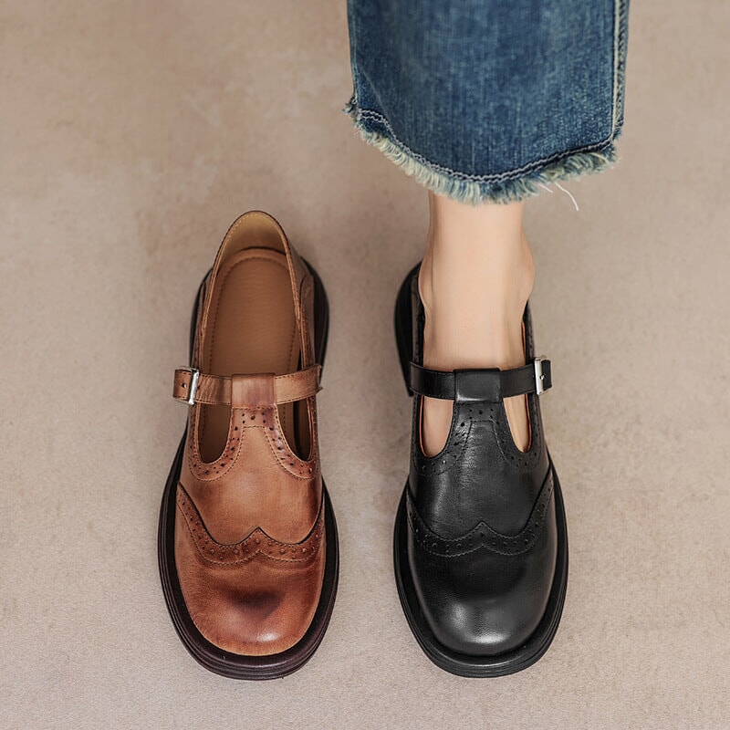 Verda - Eleganckie Skórzane Buty