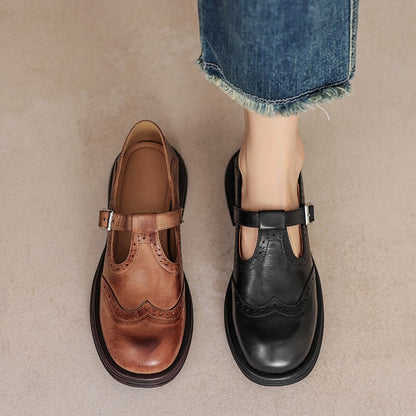 Verda - Eleganckie Skórzane Buty