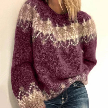 Samantha™ | Ponadczasowy sweter islandzki